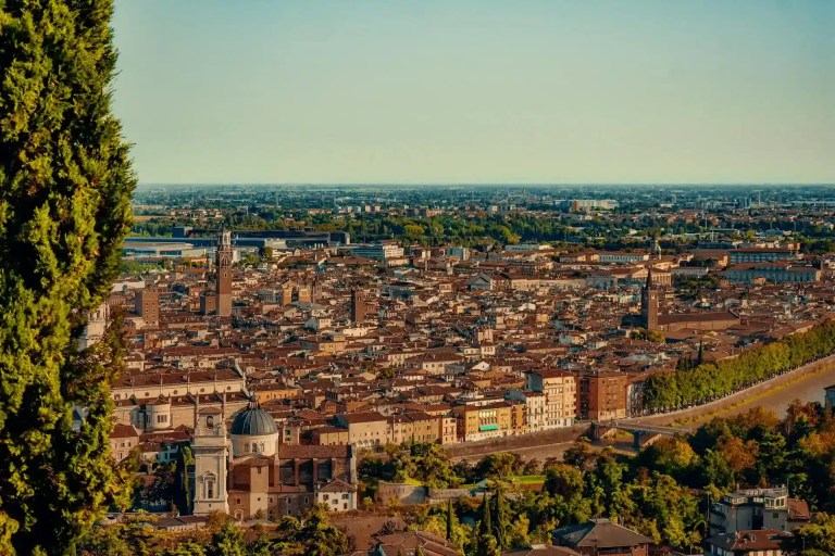 Overzicht van Verona waardoor je het weer in Verona goed ziet