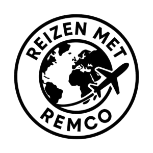 Logo Reizen met Remco zwart transparant