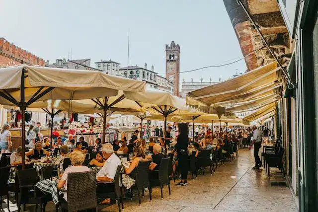 Piazza delle Erbe in Verona