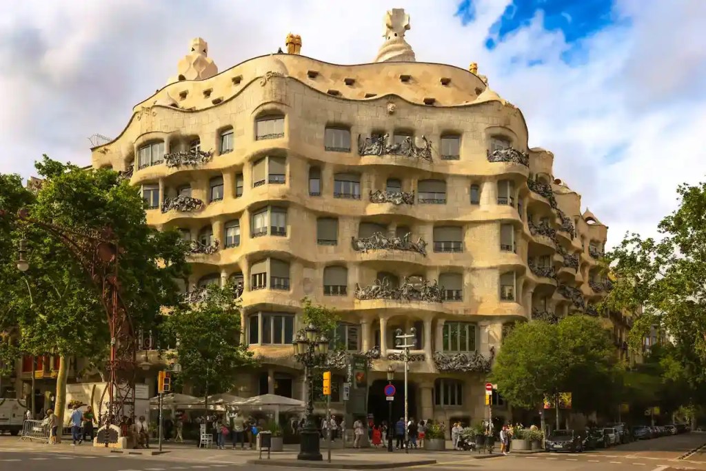 Casa Milà in Barcelona.