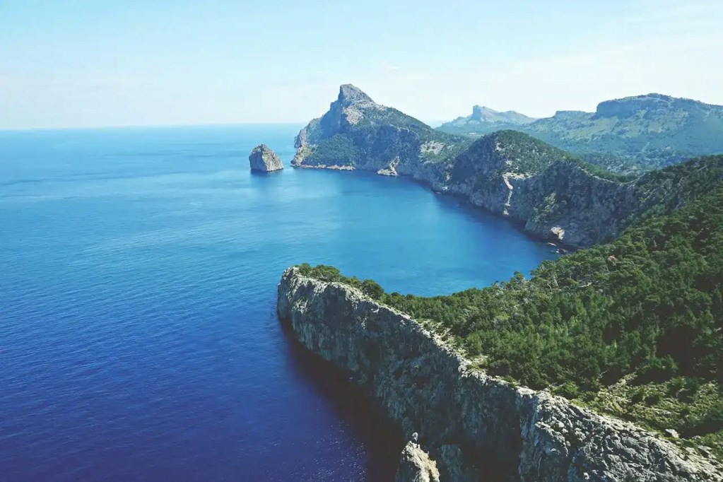 Uitzicht vanaf de toren van Cap de Formentor