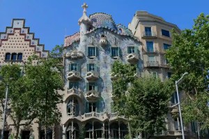 Casa Batlló van Gaudí in Barcelona