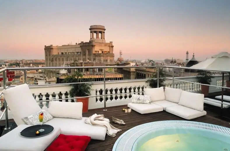 Dakterras in H10 Montcada Boutique in El Born hotels in Barcelona