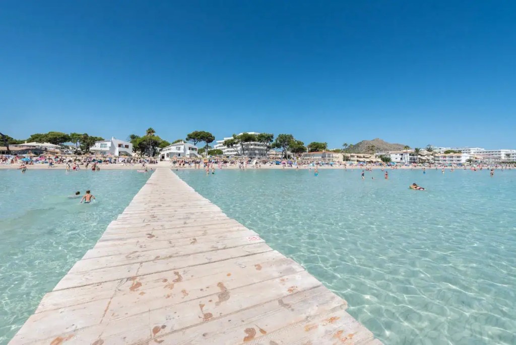 Playa de Alcúdia, het strand in Alcúdia