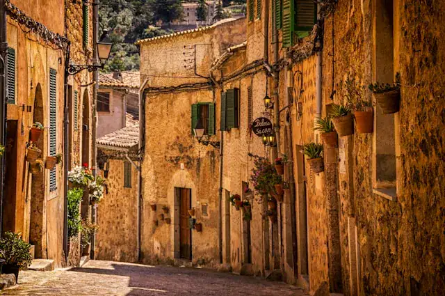 Sfeervolle straatjes in Valldemossa