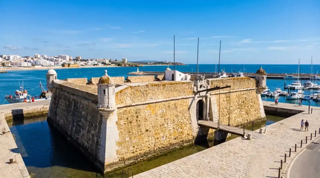 Forte da Ponta da Bandeira in Lagos Portugal