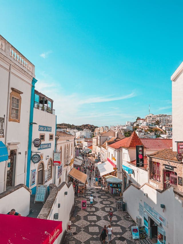 Centrum van Albufeira Portugal