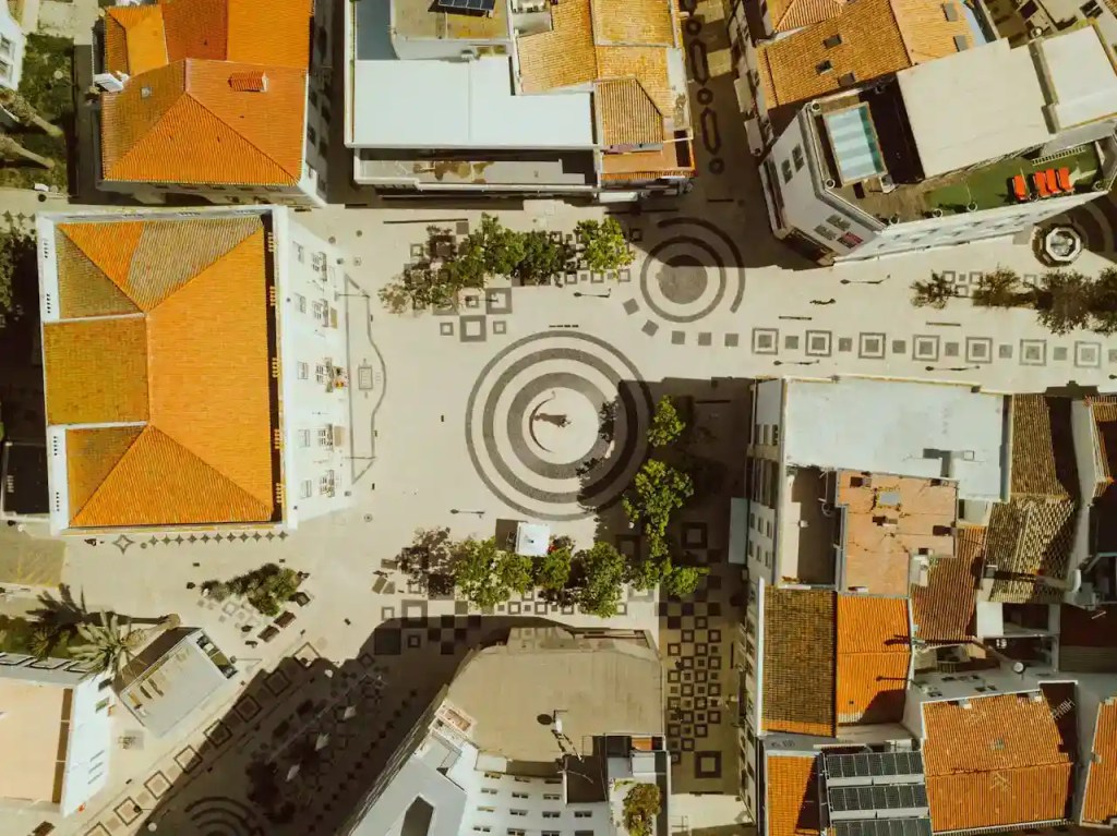 Praça Gil Eanes in Lagos Portugal