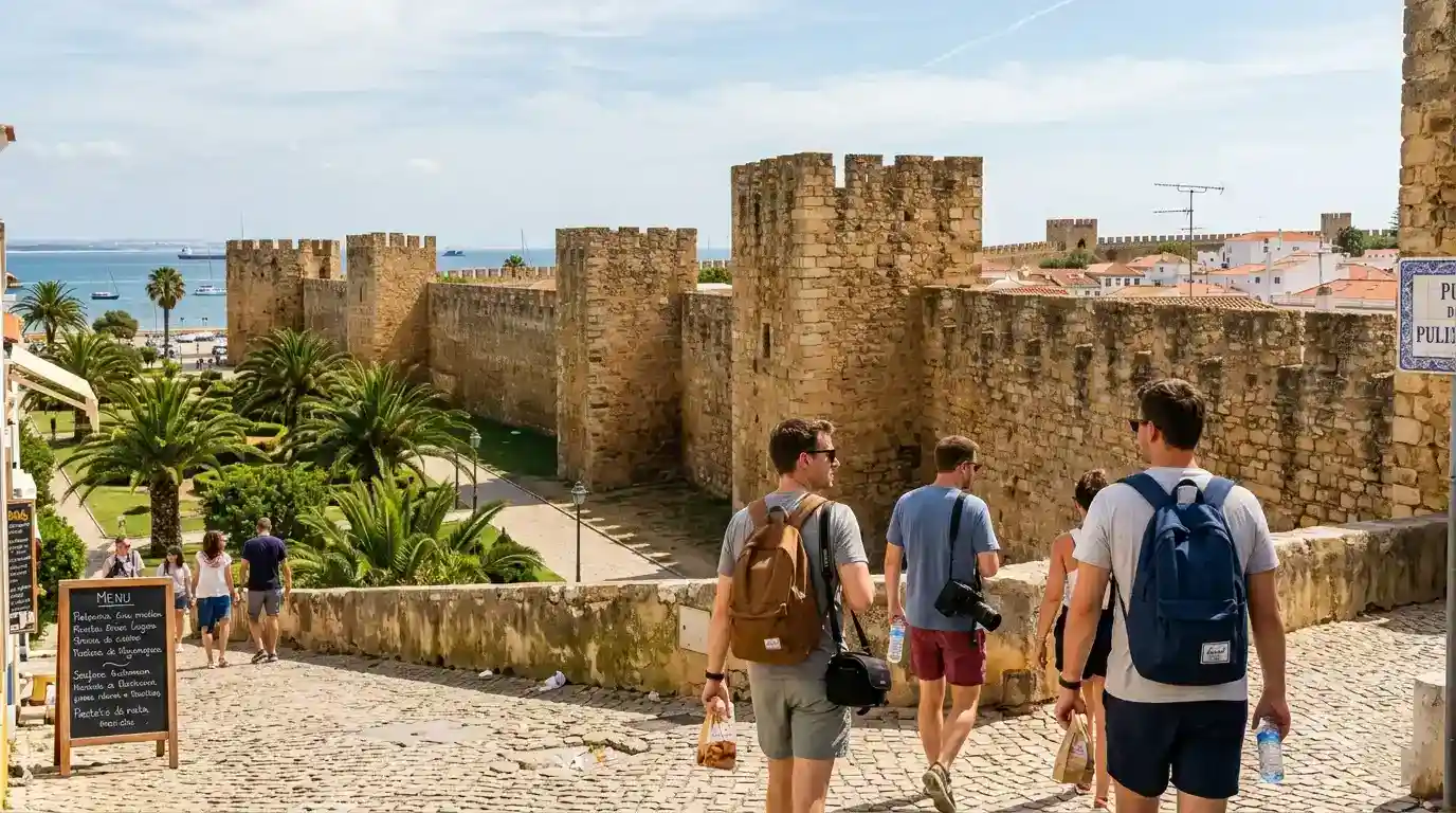 Stadswallen van Lagos Portugal