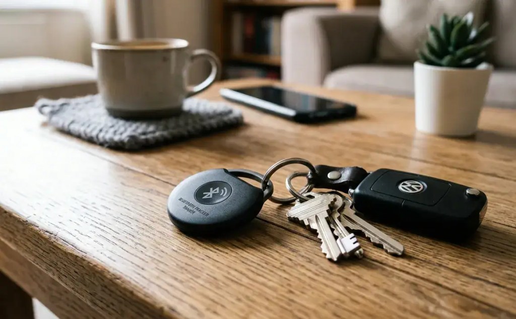 Bluetooth tracker voor op reis